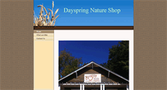 Desktop Screenshot of dayspringnatureshop.com